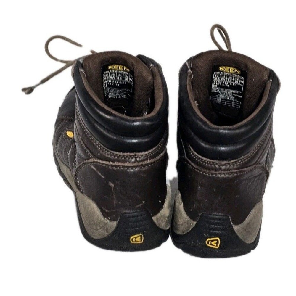 Keen Boots Utility Mt. Vernon Steel Toe Work Womens Size 9W Waterproof Leather - Picture 3 of 14